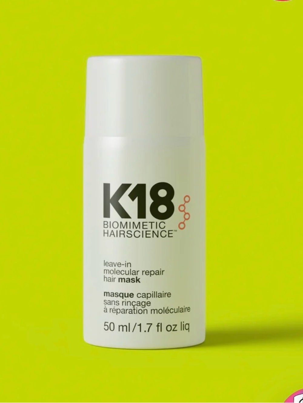 K18 Biomimetic Hairscience Leave-In Molecular Repair Mask